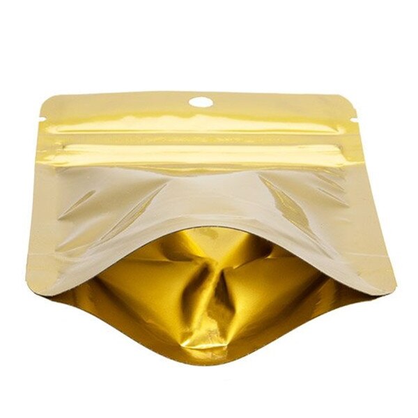 3 x 5 Stand Up Pouch - Metallic Gol